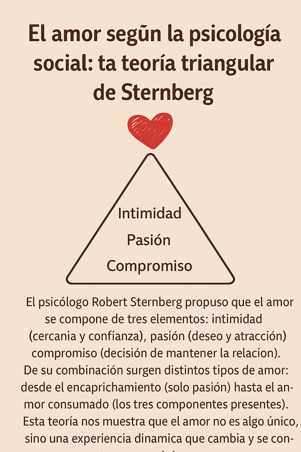 El amor según la psicología social: la teoría triangular de Sternberg