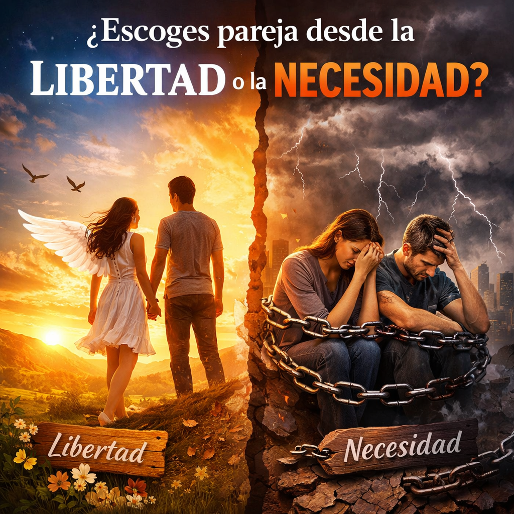 ¿Escoges pareja desde la LIBERTAD o la NECESIDAD?
