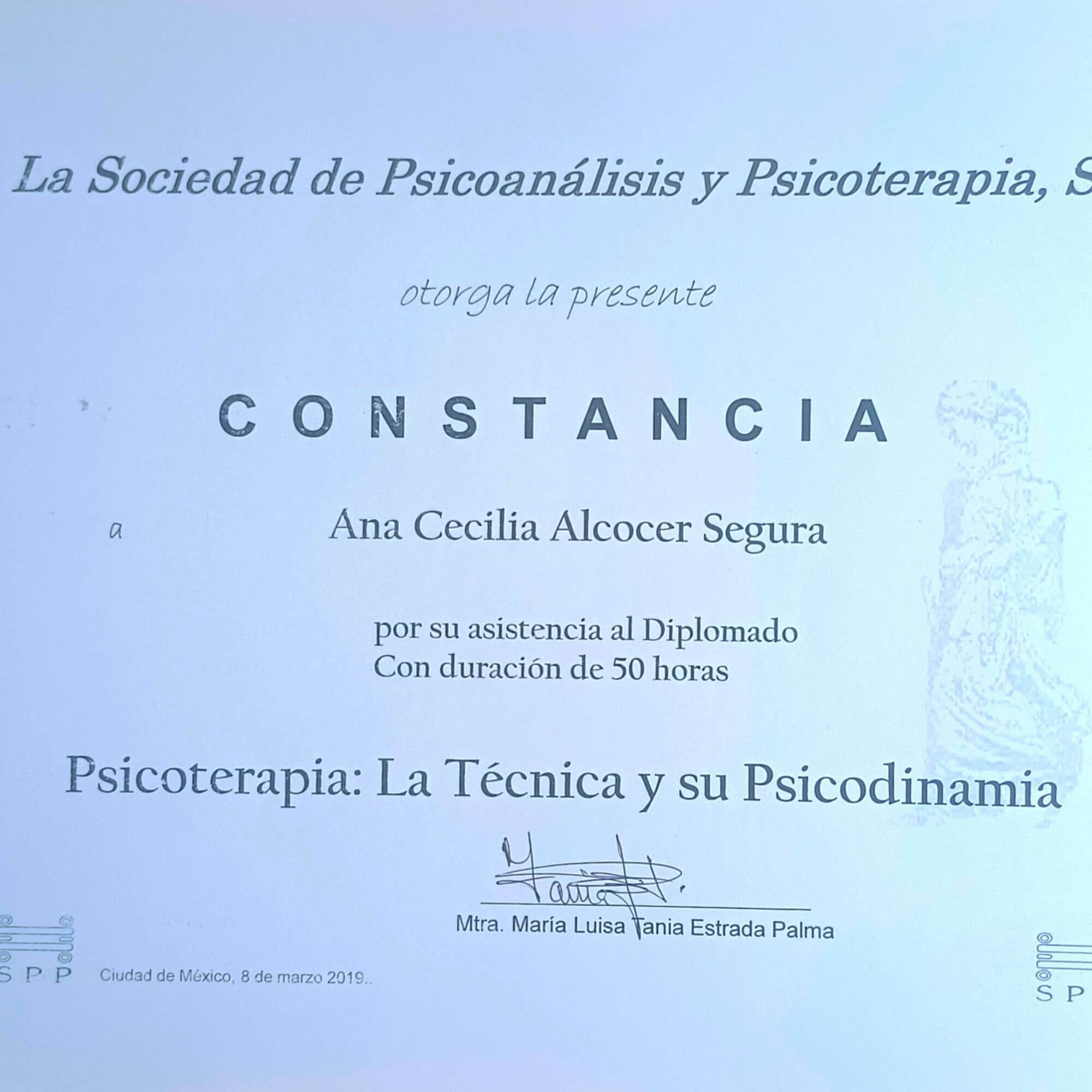 Cecilia Alcocer photo 2